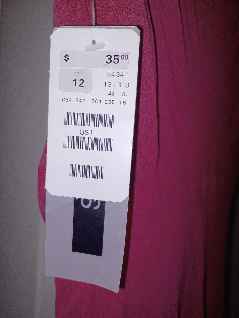 Henne Fuchsia Sleeveless Maxi Dress Size 12